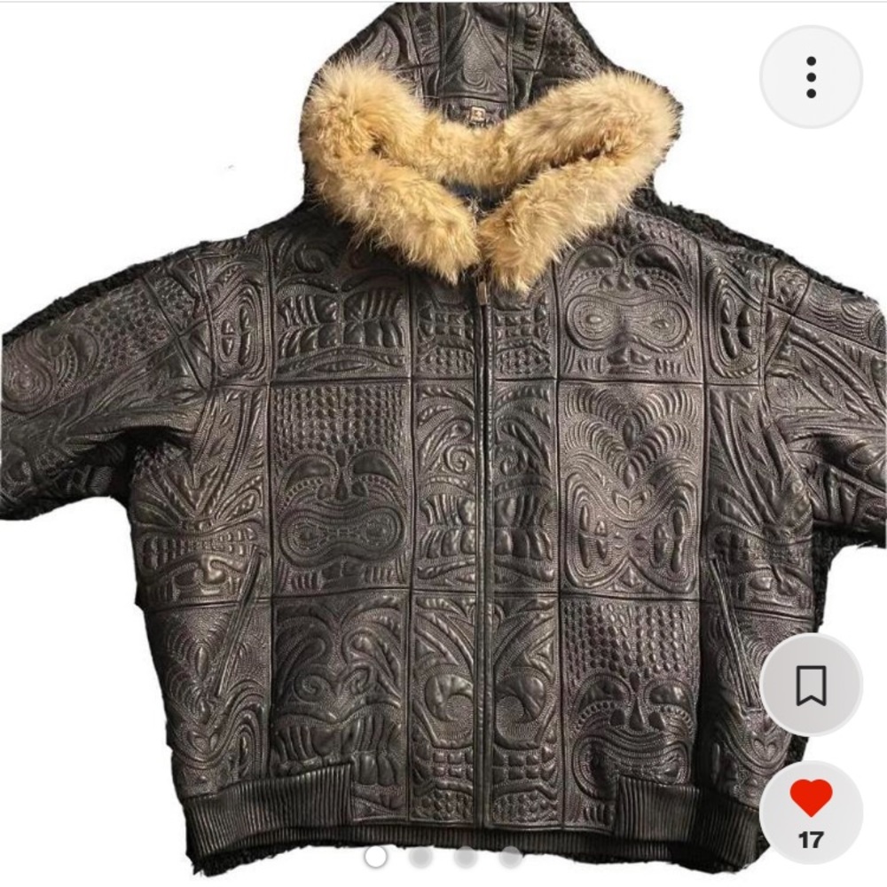Al-Wissam rare vintage motorcycle jacket